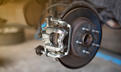 braking system of a car